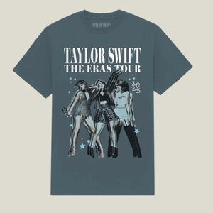 Taylor Swift Blue Graphic Tee - The Eras Tour